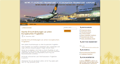 Desktop Screenshot of news.flugreise-frankfurt.de